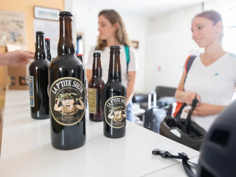 Visite de la brasserie artisanale La P'tite Soeur à Sartrouvill