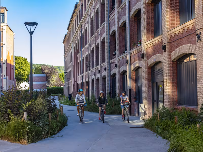 Visite d'Elbeuf à vélo