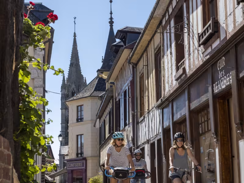 Visite du village de La Bouille
