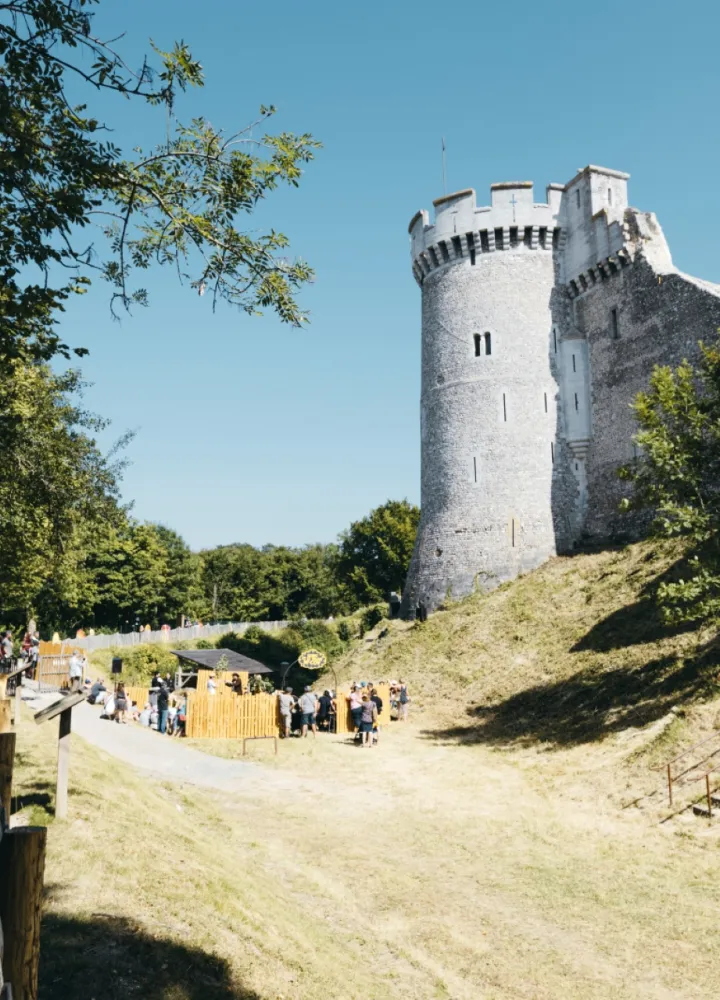 Le château de Robert le Diable à Moulineaux