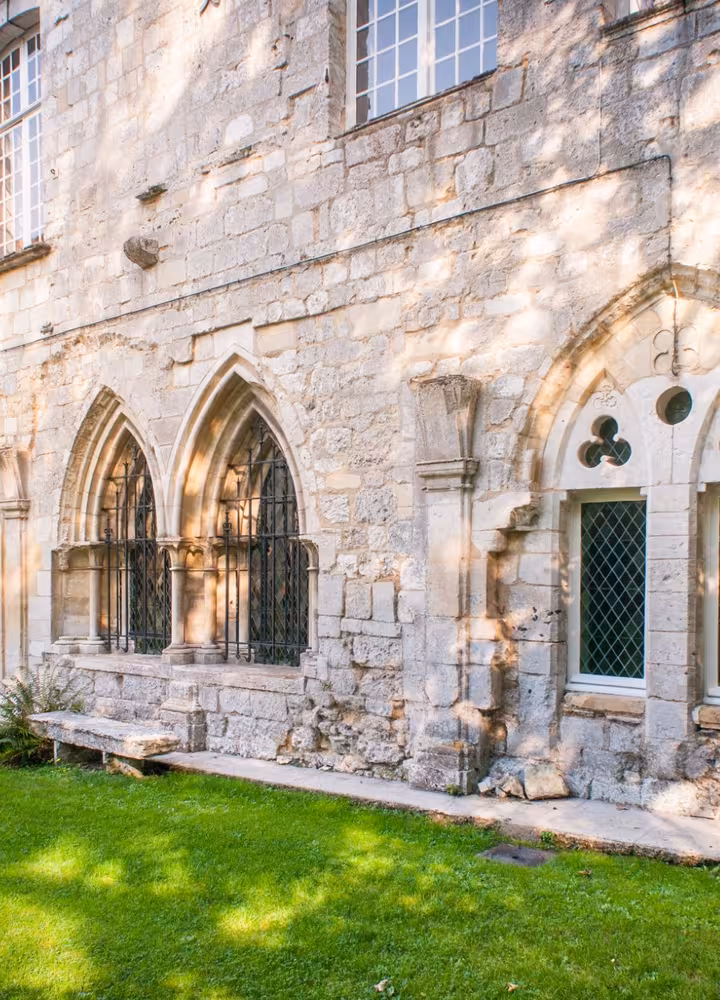 Visite de l'abbaye de Bonport