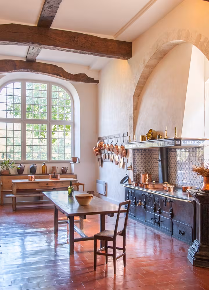 A l'intérieur de l'abbaye de Bonport
