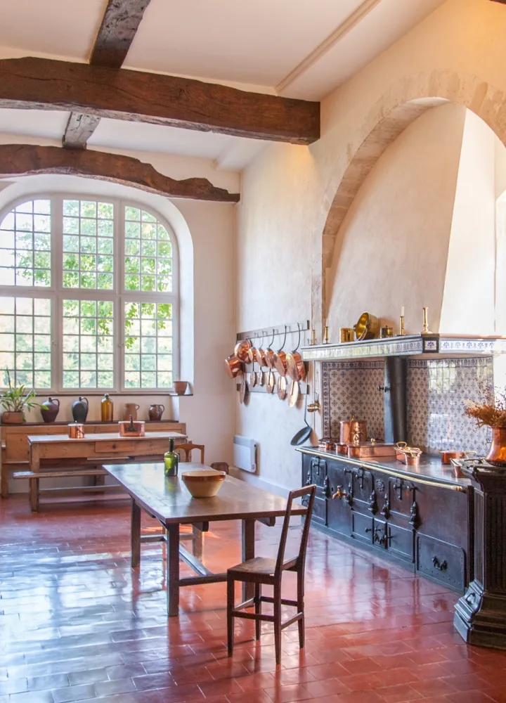 A l'intérieur de l'abbaye de Bonport