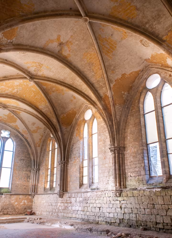 Ancien réfectoire des moines - Abbaye de Bonport