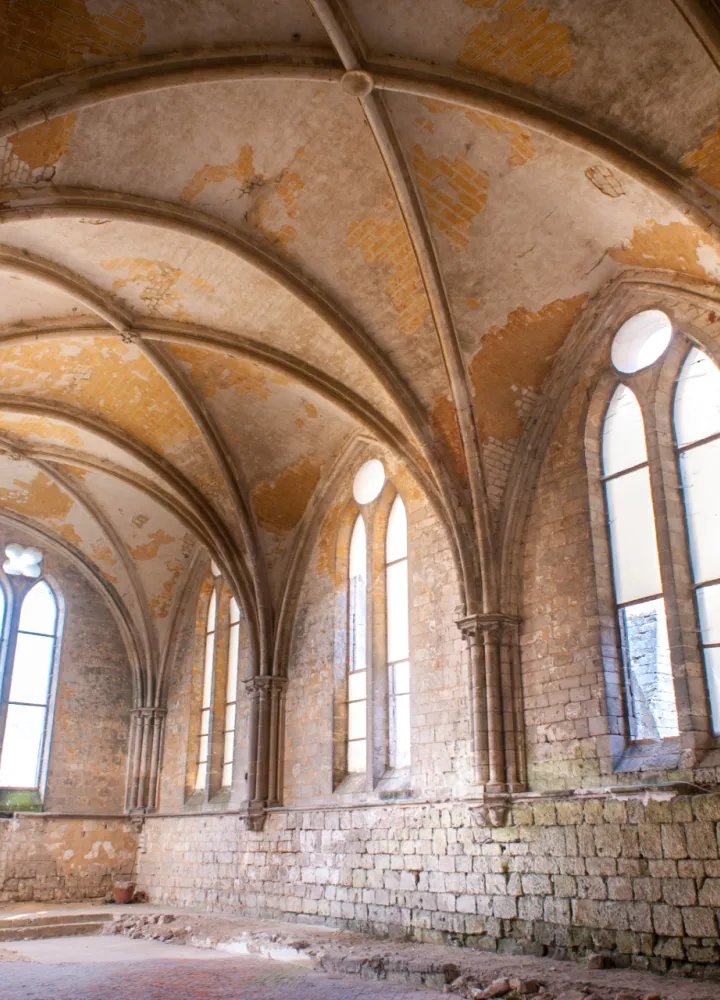 Ancien réfectoire des moines - Abbaye de Bonport