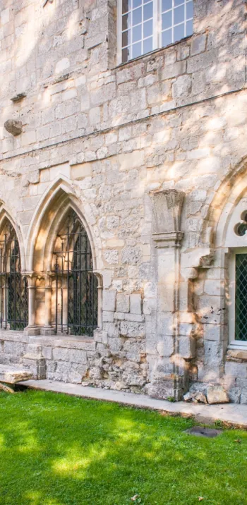 Visite de l'abbaye de Bonport