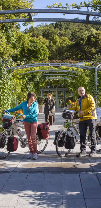 Visite à vélo du Musée des impressionnismes à Giverny