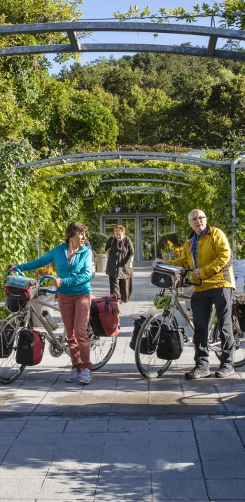 Visite à vélo du Musée des impressionnismes à Giverny