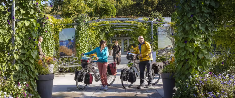 Visite à vélo du Musée des impressionnismes à Giverny