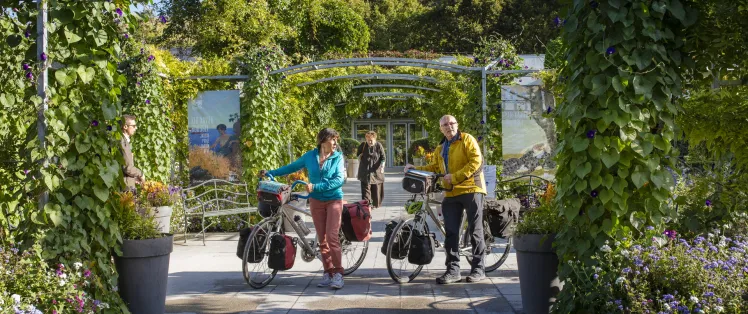 Visite à vélo du Musée des impressionnismes à Giverny