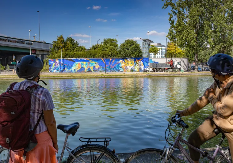 Canal Saint-Denis Street Art Avenue