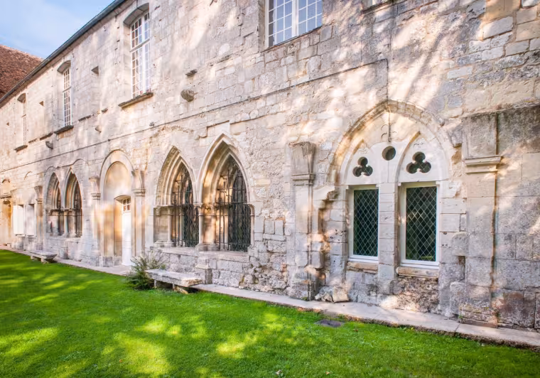 Visite de l'abbaye de Bonport