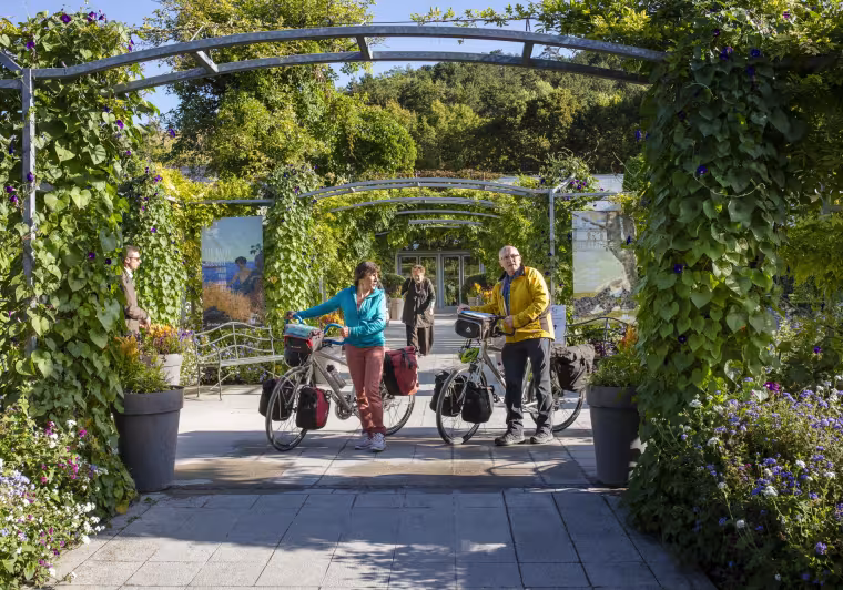 Visite à vélo du Musée des impressionnismes à Giverny