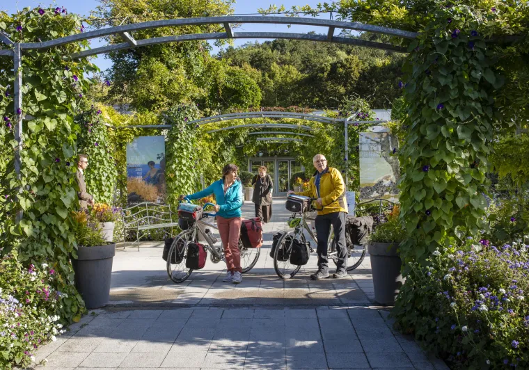 Visite à vélo du Musée des impressionnismes à Giverny